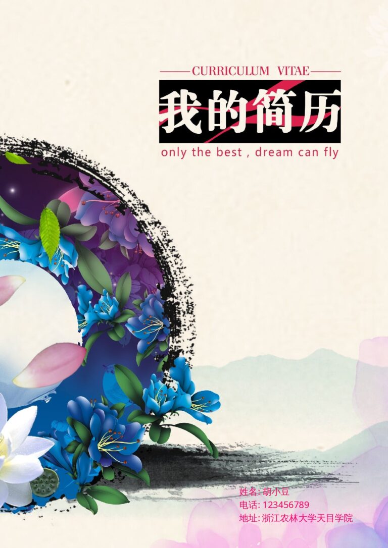 互联网简历模板三页082-封面+内容.docx