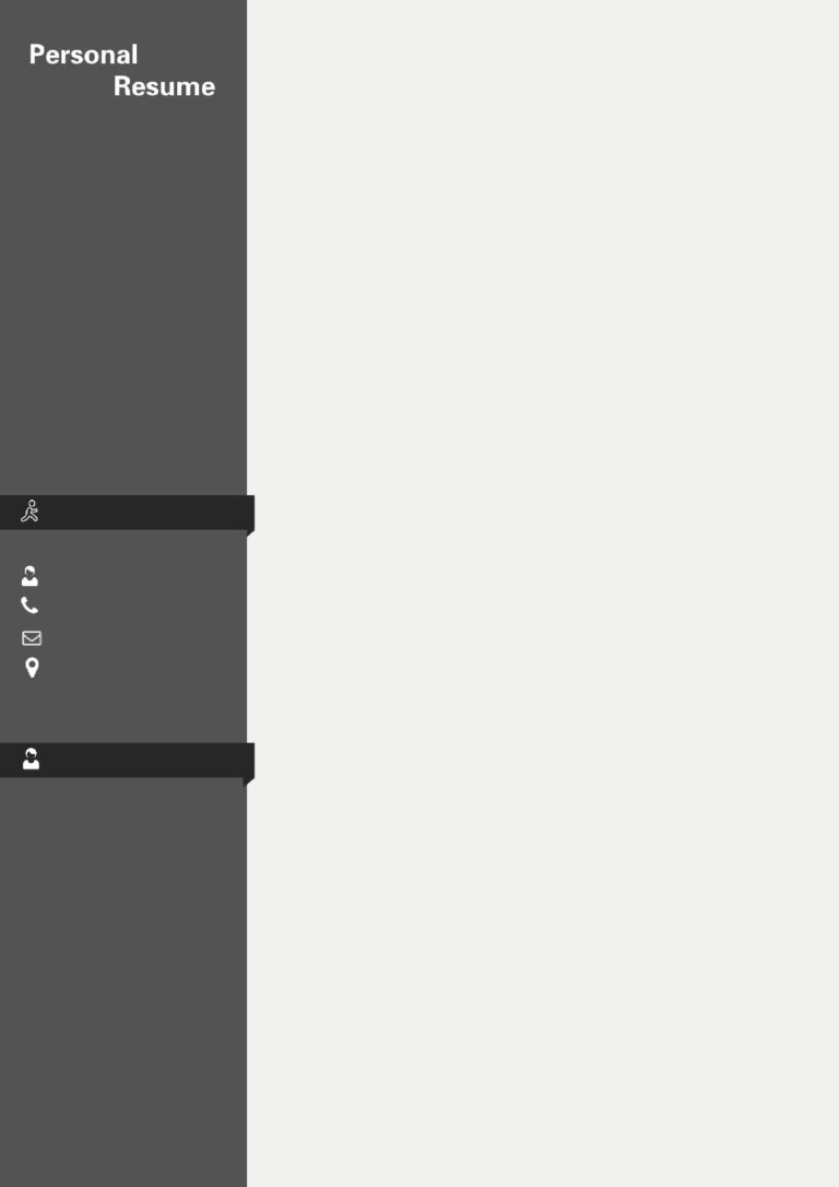 简历字体推荐模板单页124.docx